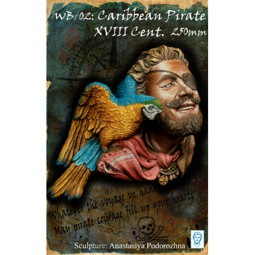 Caribbean Pirate, XVIII Cent