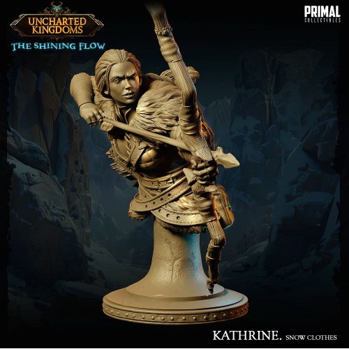 Fighter - Kathrine Bromm - Snow Clothes - Bust - May 2024 - Uncharted Kingdoms