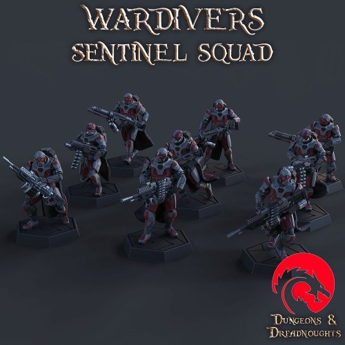 Wardivers - Sentinel Squad (9 Models)