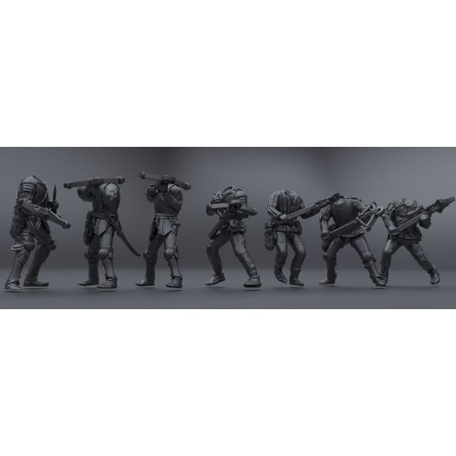 Armored Crossbowmen Warsteel Miniatures