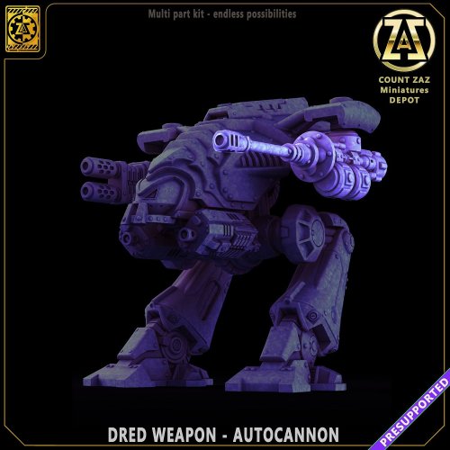 Dred Weapon Upgrade - Autocannon